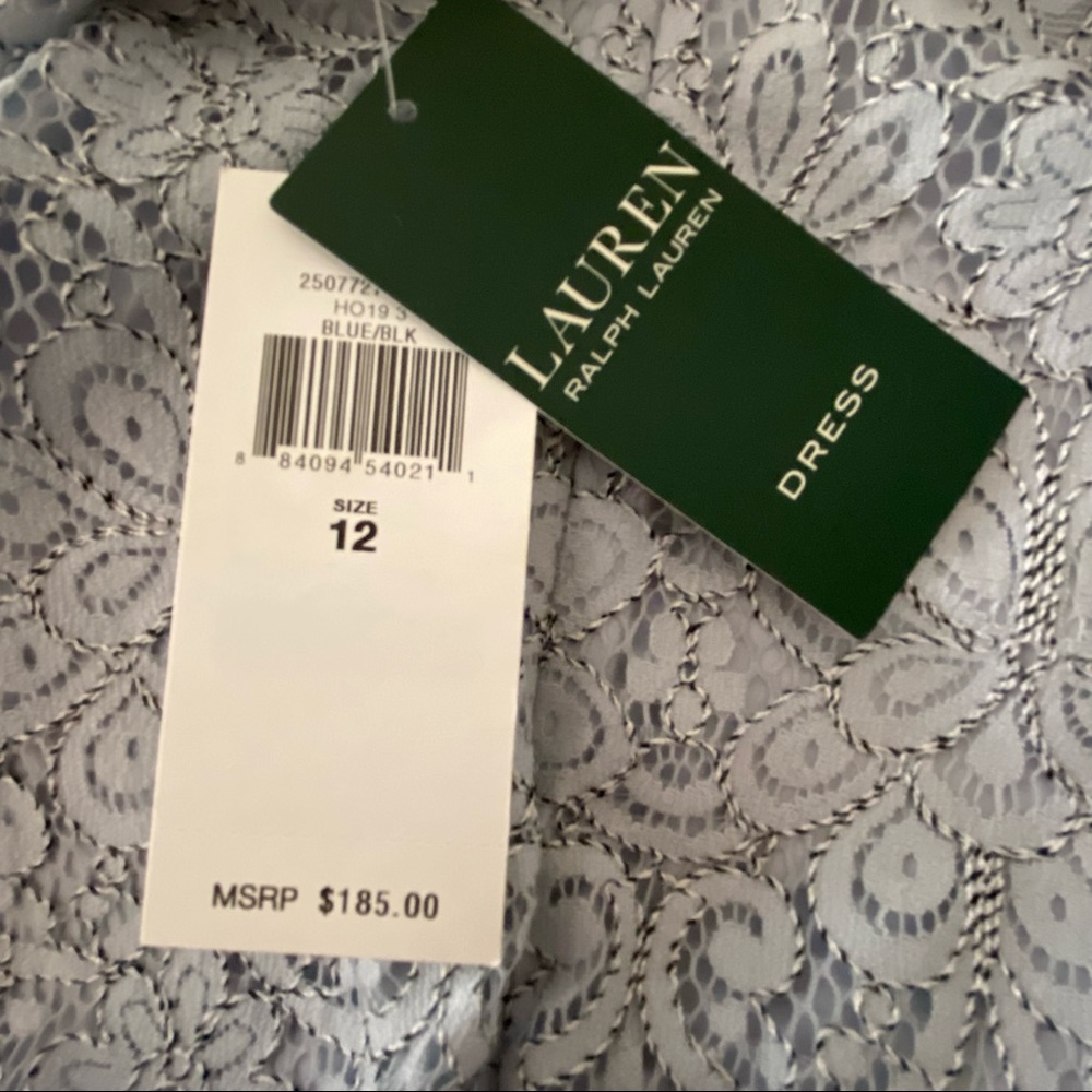 LAUREN RALPH LAUREN Lace Drop-Waist Dress - Picture 11 of 13